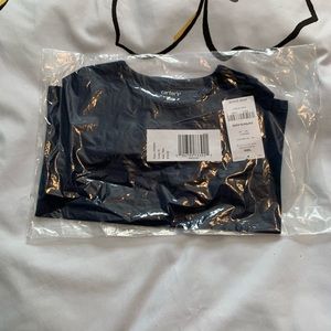 Solid navy long sleeve T-shirt 18m